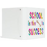 School is Key to Success binders