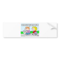 school kids report card tough spin bumper stickers