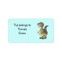 School Labels (dinosaur)