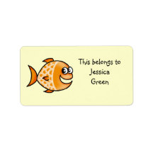 School Labels (fish)