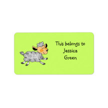 School Labels (lamb)