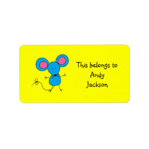 School Labels ( mouse )