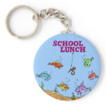 School, Lunch Keychains