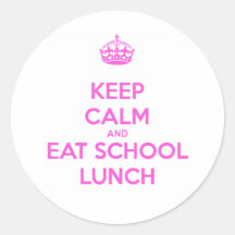School Lunch Lady Loves Nutrition Stickers