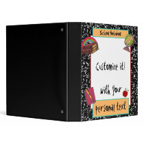School Notebook Design Avery Binder 1 EZD Touch