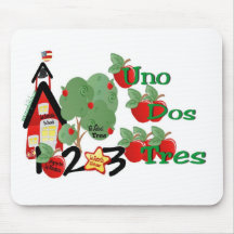 School & Numbers- Mousepad
