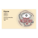 School Nurse Axiom Business Card Template