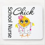 School Nurse Chick v2 Mouse Pad