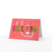 School Nurse Gifts & T-Shirts Card