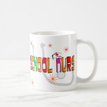School Nurse Gifts & T-Shirts Coffee Mugs