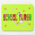 School Nurse Gifts & T-Shirts Mouse Pads