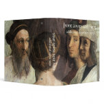 School of Athens (detail) by Raphael or Raffaello Vinyl Binders