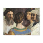 School of Athens (detail) by Raphael or Raffaello Post Card