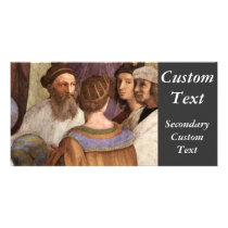 School of Athens (detail) Custom Photo Card