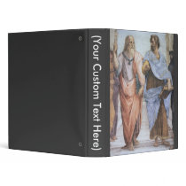 School of Athens (detail - Plato & Aristotle) Binders
