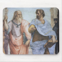 School of Athens (detail - Plato & Aristotle) Mousepads