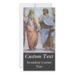School of Athens (detail - Plato &amp; Aristotle) Picture Card