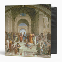 School of Athens, from the Stanza della 3 Ring Binder
