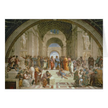 School of Athens, from the Stanza della Cards