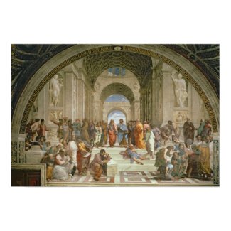 School of Athens, from the Stanza della Print