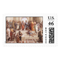 School of Athens Postage Stamp