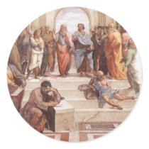School of Athens Sticker