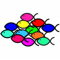 School of Christian Fish Symbol photo sculptures by Christian_Art School of Christian Fish Symbol photo sculptures