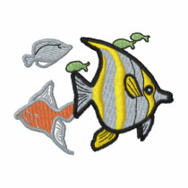 School Of Fish embroidered shirts
