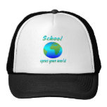 School Opens Worlds Hats