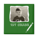 School Photo Magnet-- Customizable