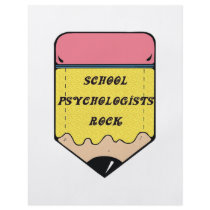 SCHOOL PSYCHOLOGIST ROCK flyers