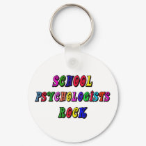 SCHOOL PSYCHOLOGIST ROCK keychains by occupationalgifts SCHOOL PSYCHOLOGIST ROCK keychains