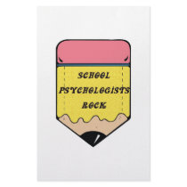 SCHOOL PSYCHOLOGIST ROCK stationery