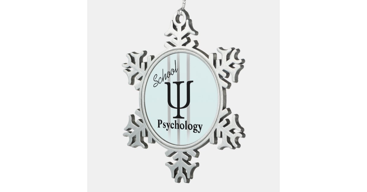 School Psychology Pewter Ornament Zazzle