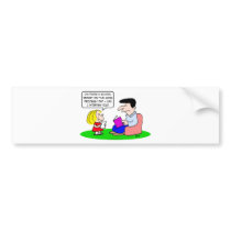 school report aging interview dad bumper stickers