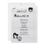 "School reunion" "back to school" fun party Custom Invitations