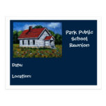 SCHOOL REUNION POSTCARD