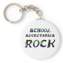 SCHOOL SECRETARIES ROCK KEYCHAINS