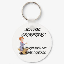 SCHOOL SECRETARY keychains by occupationalgifts SCHOOL SECRETARY keychains