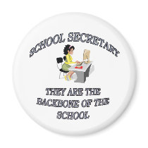 SCHOOL SECRETARY FRIDGE MAGNETS
