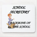 SCHOOL SECRETARY mousepads by occupationalgifts SCHOOL SECRETARY mousepads