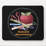 School Secretary Mousepads
