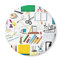 School subjects3 refrigerator magnet