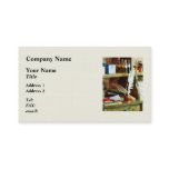 School Supplies in General Store Business Card