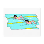 School Swim Competition Post Cards