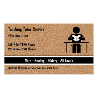 Tutoring Business Cards & Templates | Zazzle