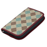 School-Time Preppy Argyle Folio Planner
