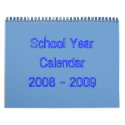 School year calendar by JessicaInSeattle School year calendar