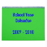 School year calendar 2009 - 2010