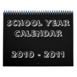 School year calendar 2010 - 2011